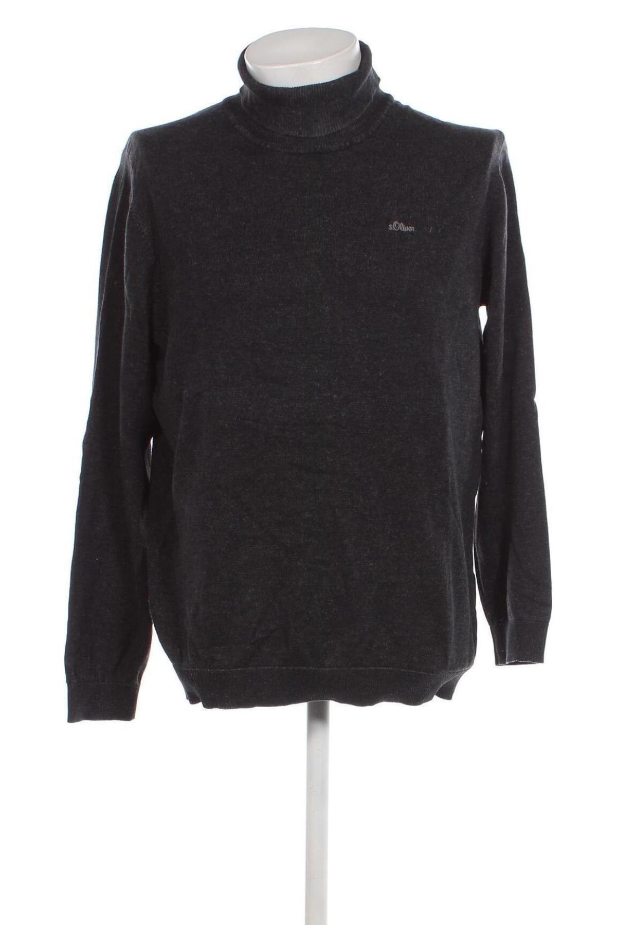Мъжки пуловер S.Oliver, Размер XL, Цвят Сив, Цена 16,32 лв.