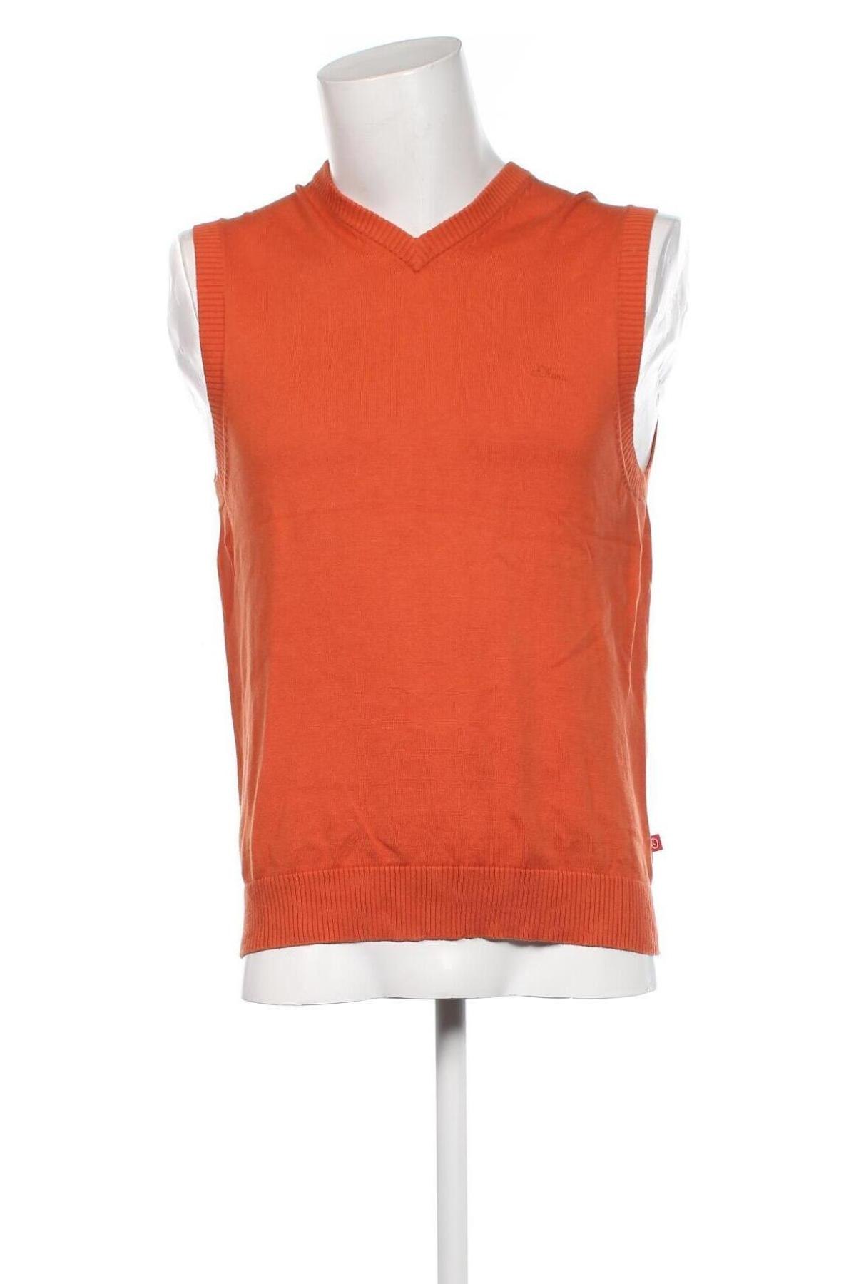Pánský svetr  S.Oliver, Velikost XL, Barva Oranžová, Cena  319,00 Kč