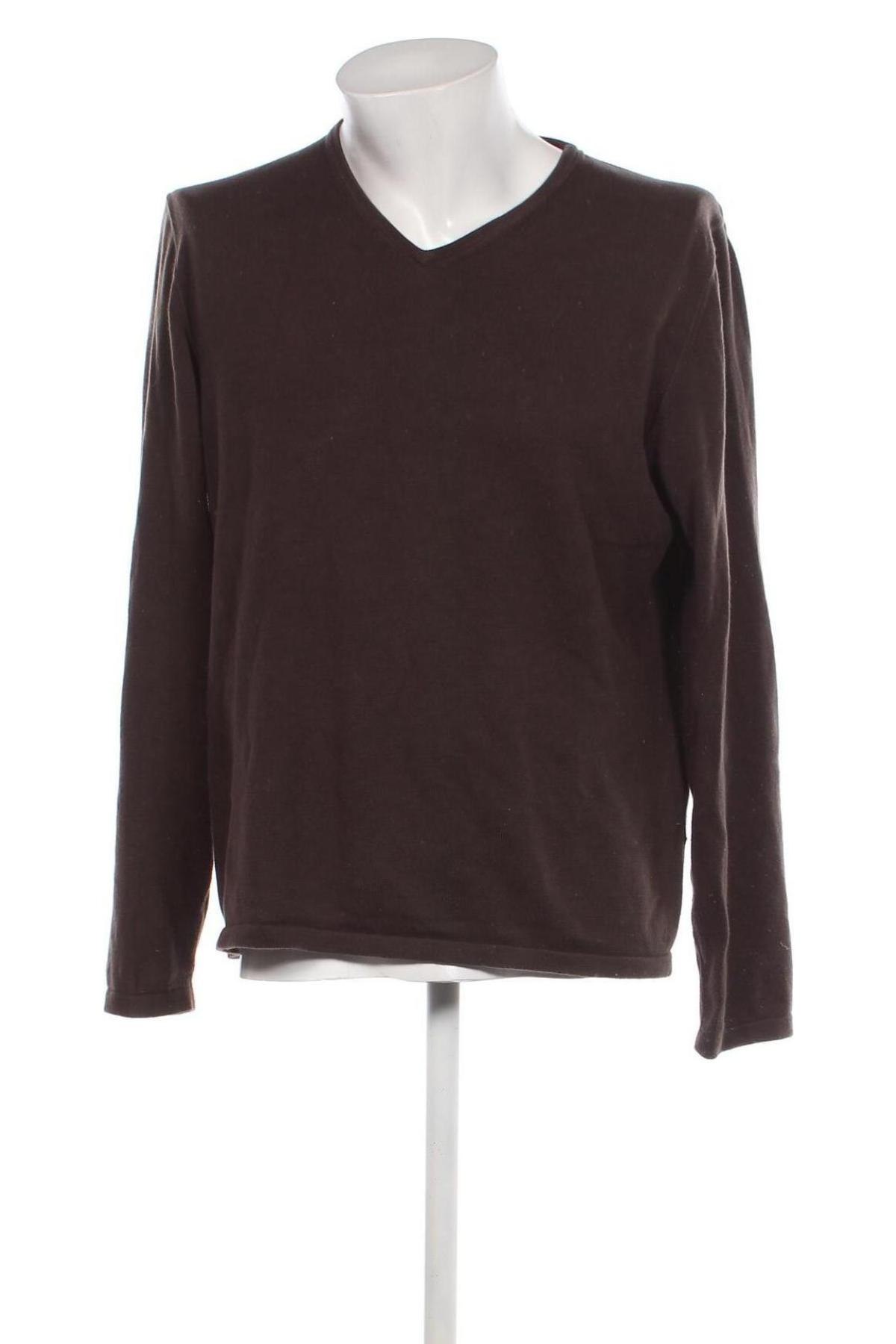Ανδρικό πουλόβερ S.Oliver, Μέγεθος L, Χρώμα Καφέ, Τιμή 8,83 €