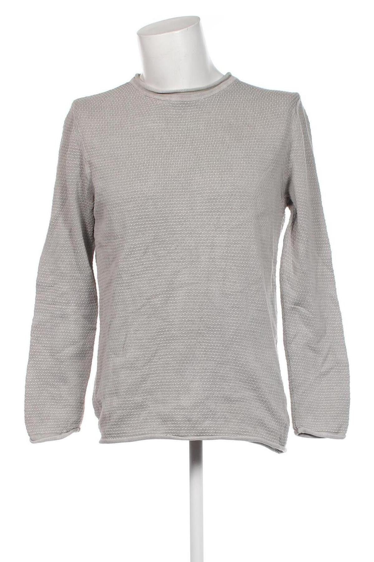 Ανδρικό πουλόβερ S.Oliver, Μέγεθος M, Χρώμα Γκρί, Τιμή 8,83 €