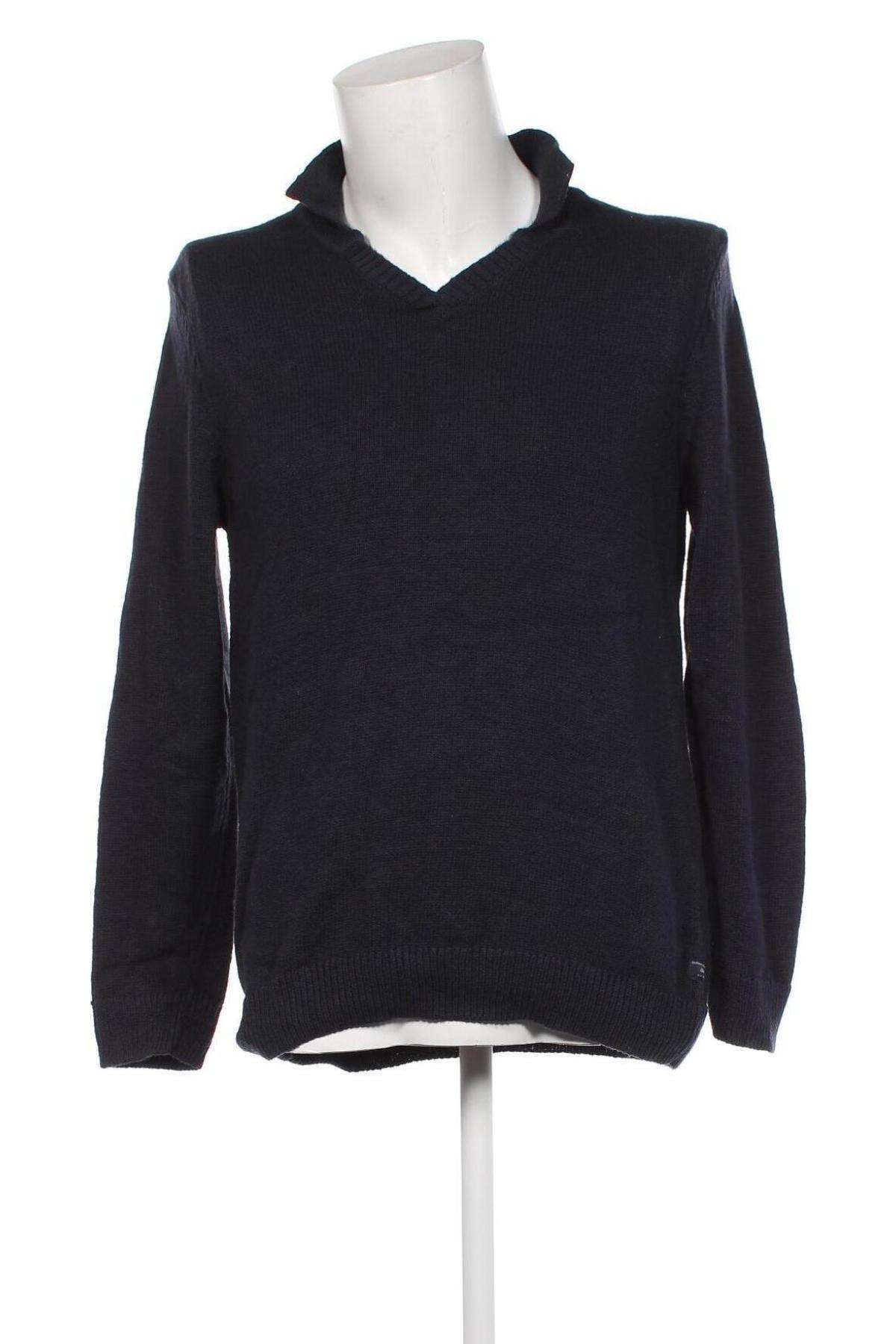 Мъжки пуловер S.Oliver, Размер L, Цвят Син, Цена 9,52 лв.