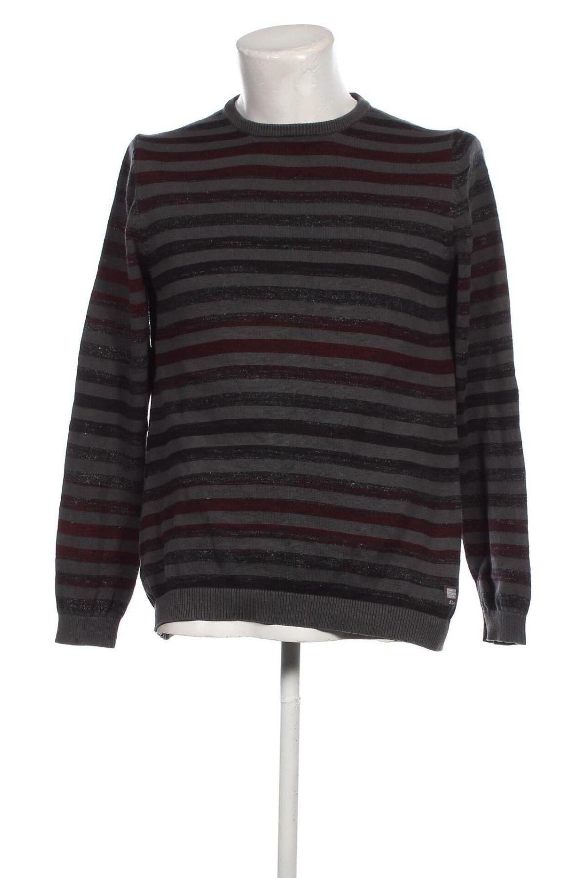 Мъжки пуловер S.Oliver, Размер L, Цвят Многоцветен, Цена 17,34 лв.