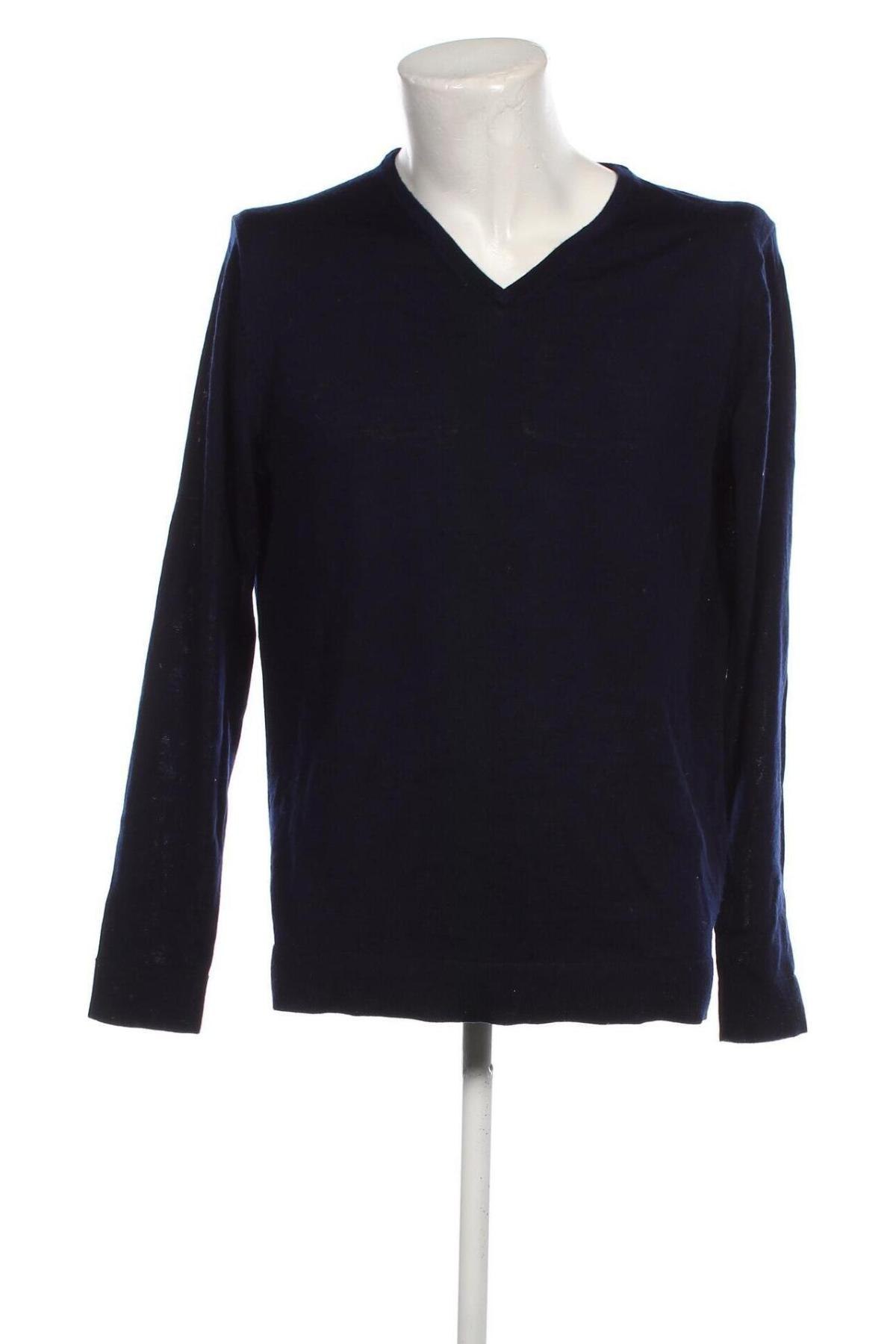 Мъжки пуловер Selected Homme, Размер XL, Цвят Син, Цена 15,30 лв.