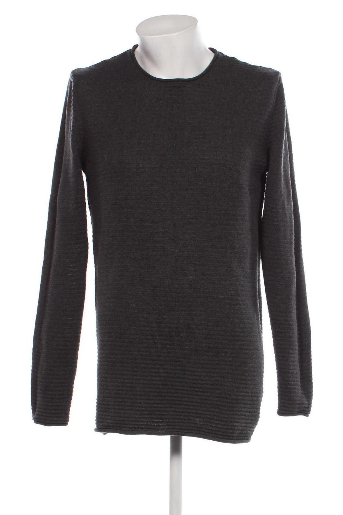 Мъжки пуловер Selected Homme, Размер XL, Цвят Сив, Цена 35,19 лв.