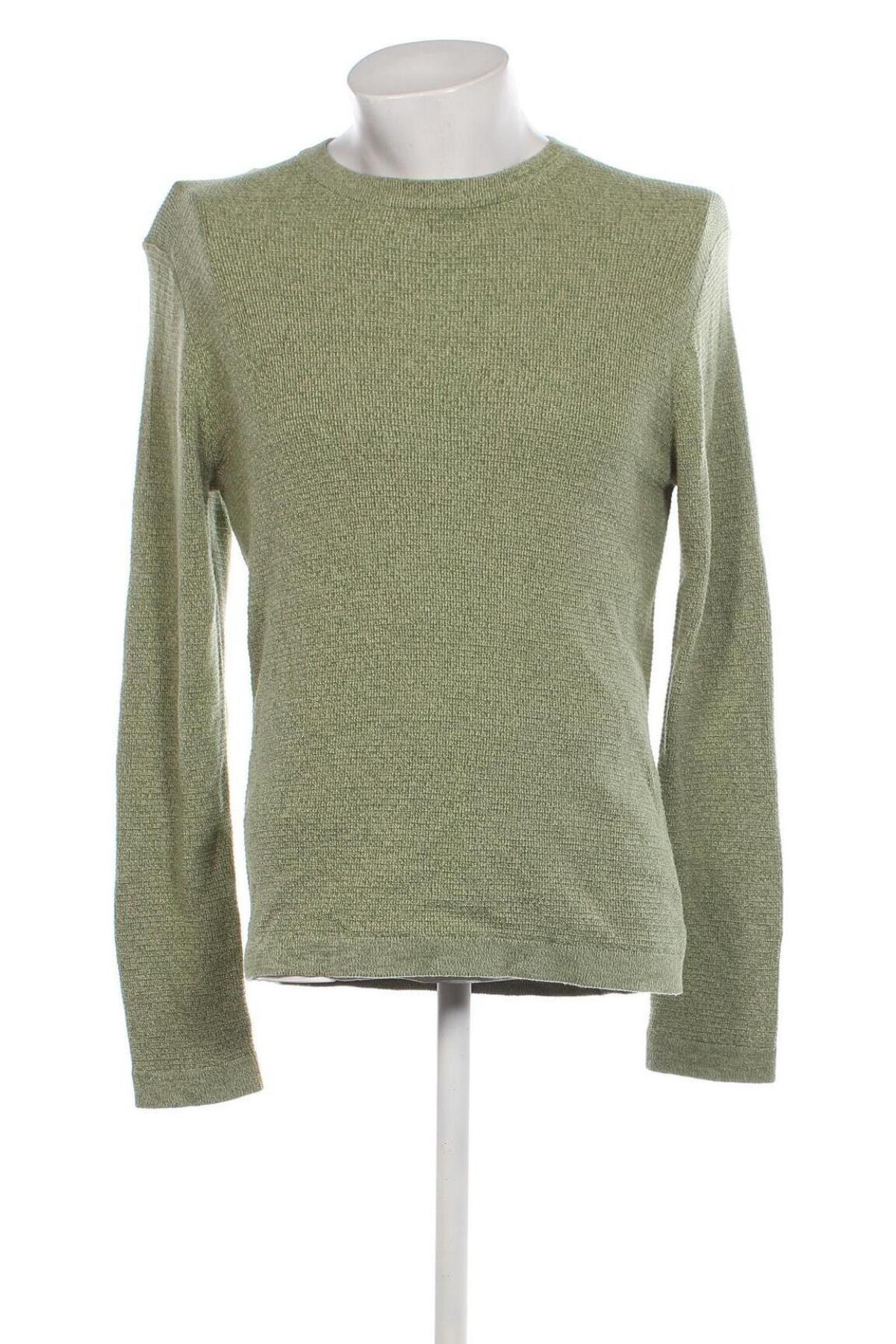 Мъжки пуловер Selected Homme, Размер M, Цвят Зелен, Цена 38,50 лв.