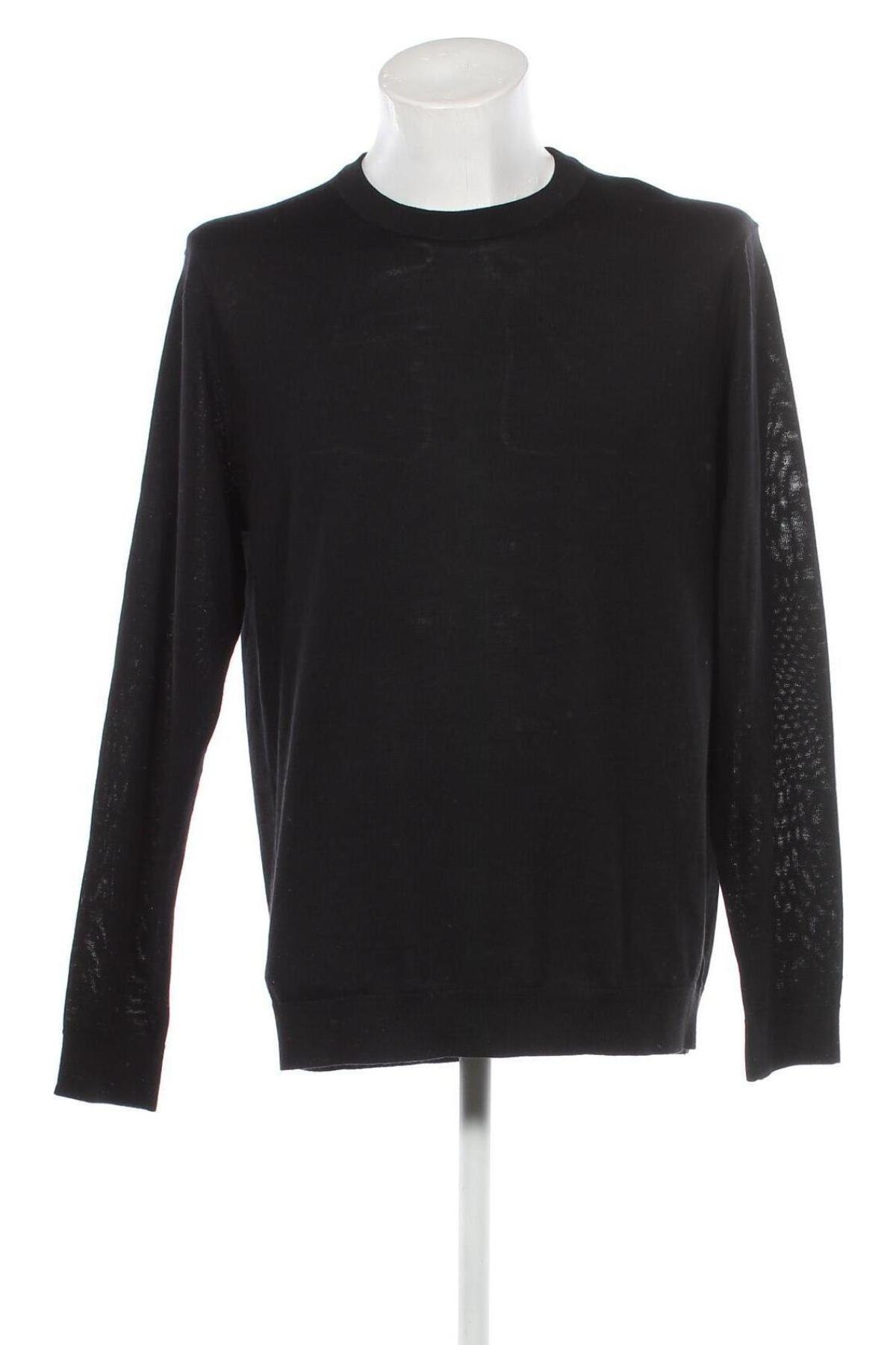 Мъжки пуловер Selected Homme, Размер XL, Цвят Черен, Цена 15,40 лв.