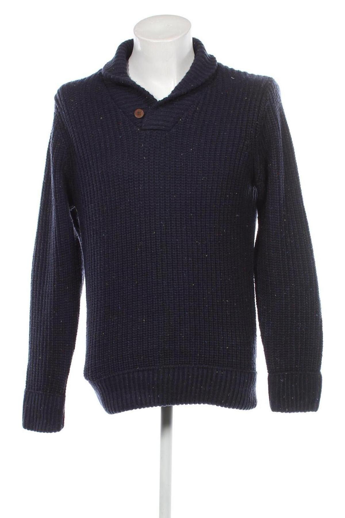Мъжки пуловер Smog, Размер L, Цвят Син, Цена 13,92 лв.