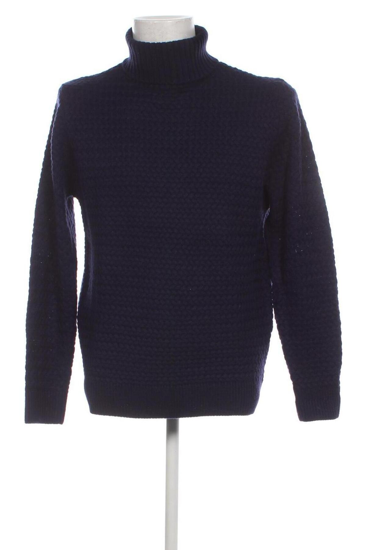 Pánsky sveter  Springfield, Veľkosť L, Farba Modrá, Cena  12,30 €