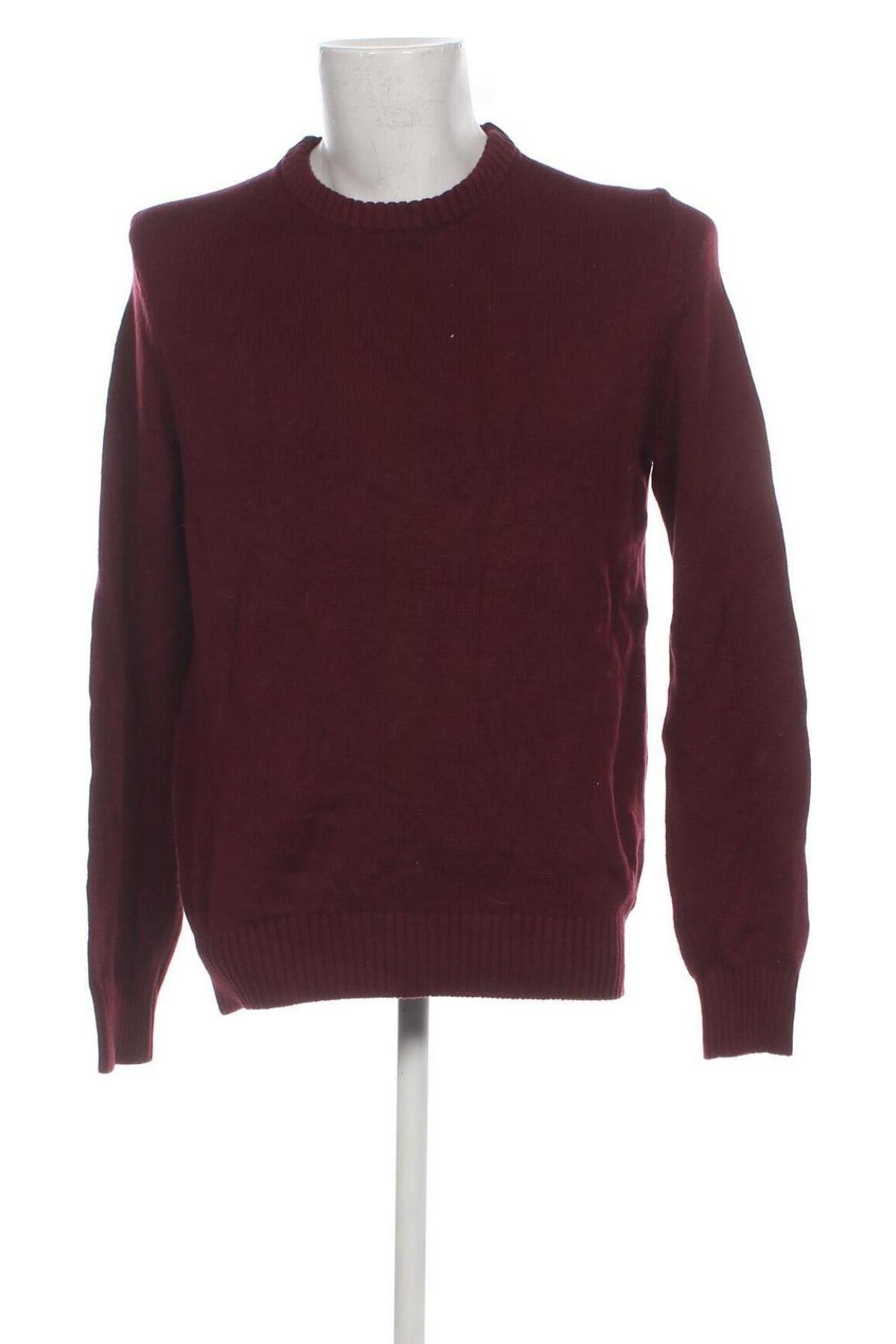 Ανδρικό πουλόβερ St. John's Bay, Μέγεθος L, Χρώμα Κόκκινο, Τιμή 6,28 €