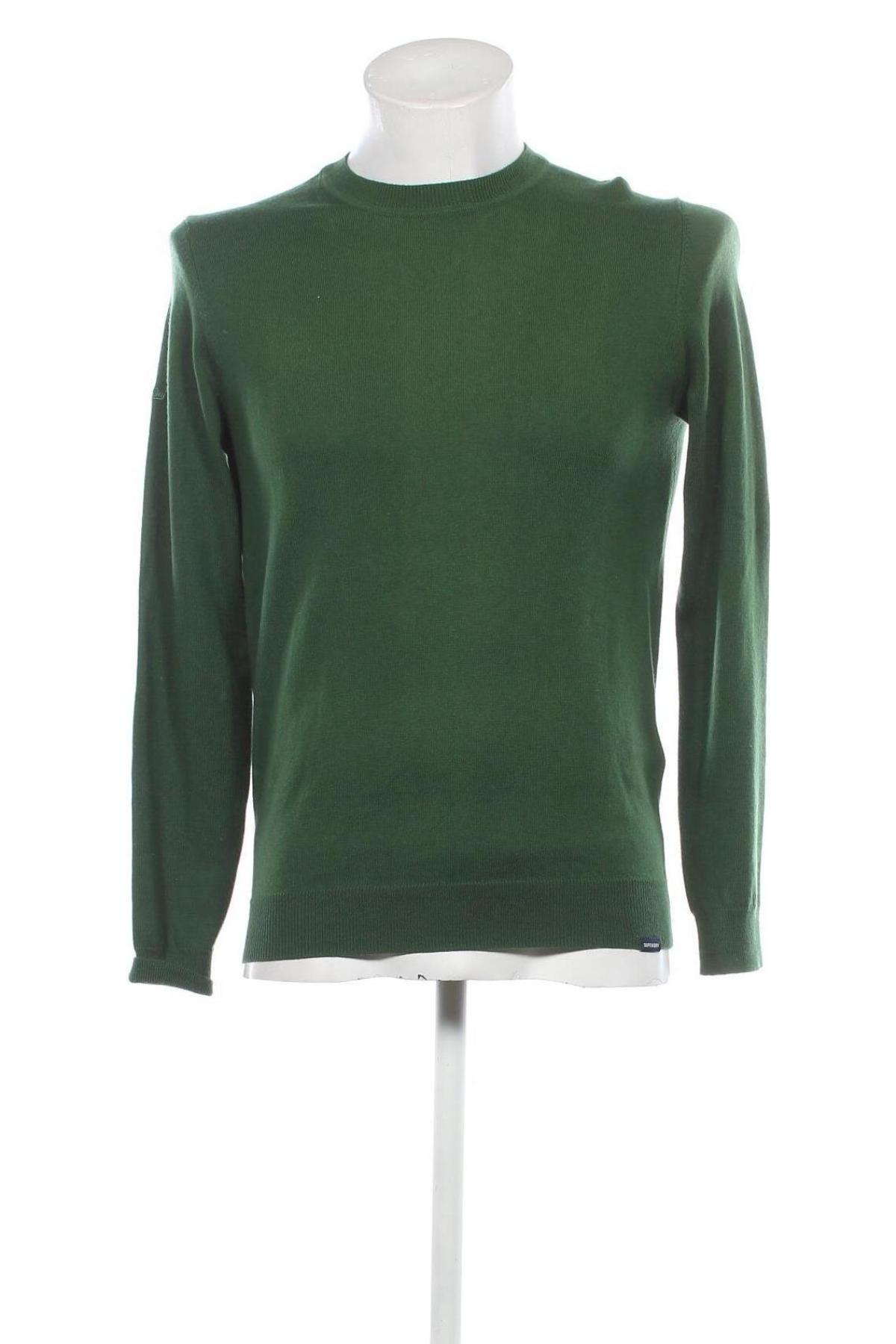 Мъжки пуловер Superdry, Размер S, Цвят Зелен, Цена 106,00 лв.