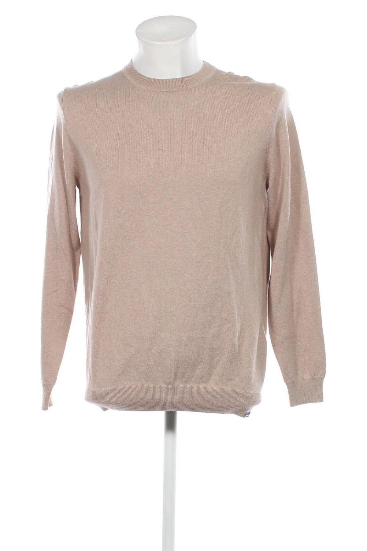 Herrenpullover Superdry, Größe M, Farbe Beige, Preis 21,86 €