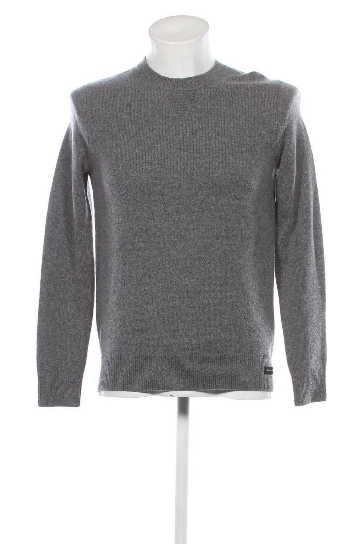 Ανδρικό πουλόβερ Superdry, Μέγεθος S, Χρώμα Γκρί, Τιμή 21,86 €