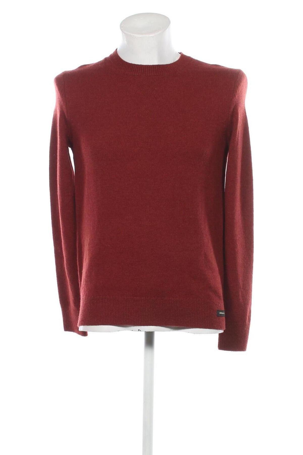 Мъжки пуловер Superdry, Размер S, Цвят Червен, Цена 22,26 лв.