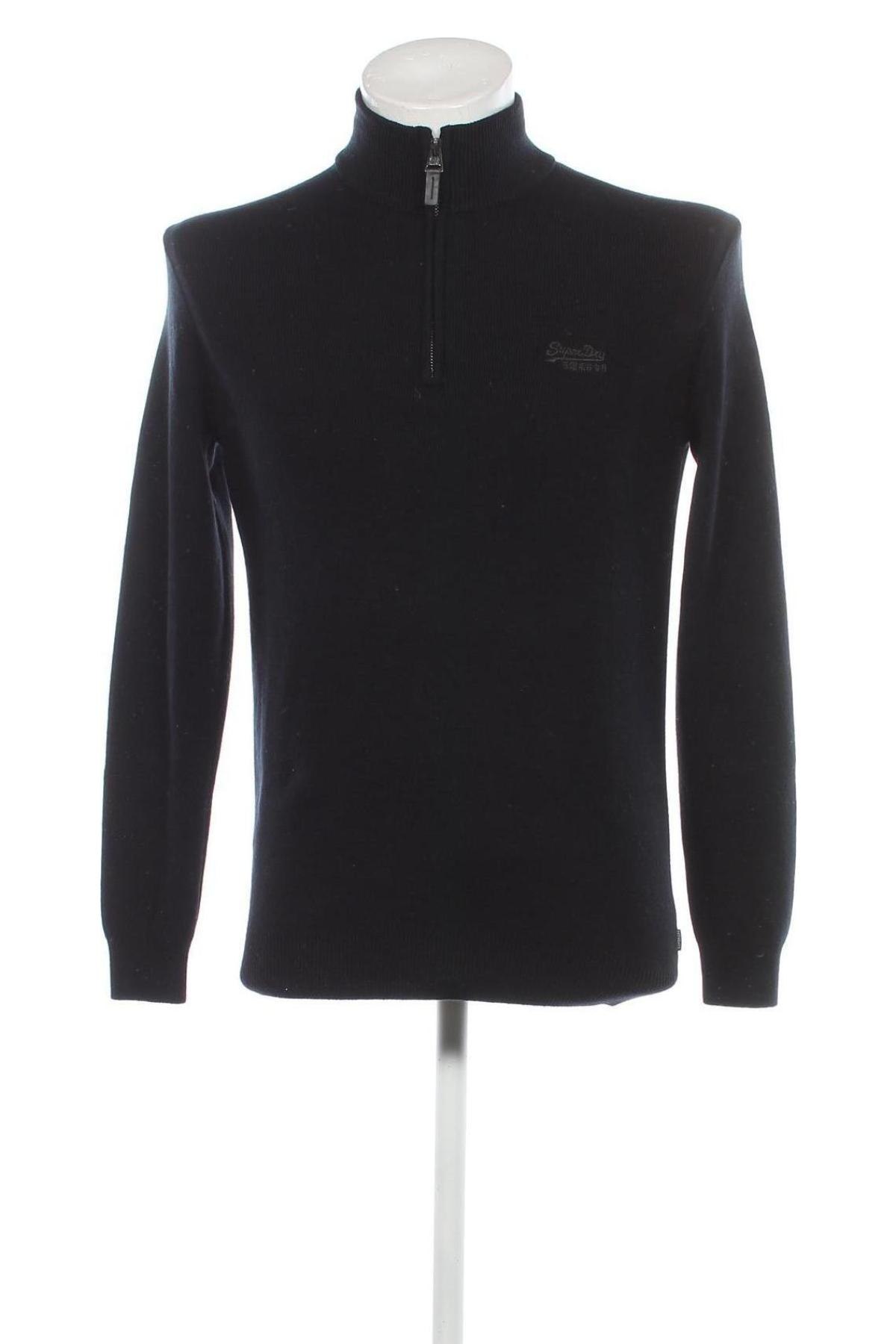 Ανδρικό πουλόβερ Superdry, Μέγεθος S, Χρώμα Μαύρο, Τιμή 21,86 €