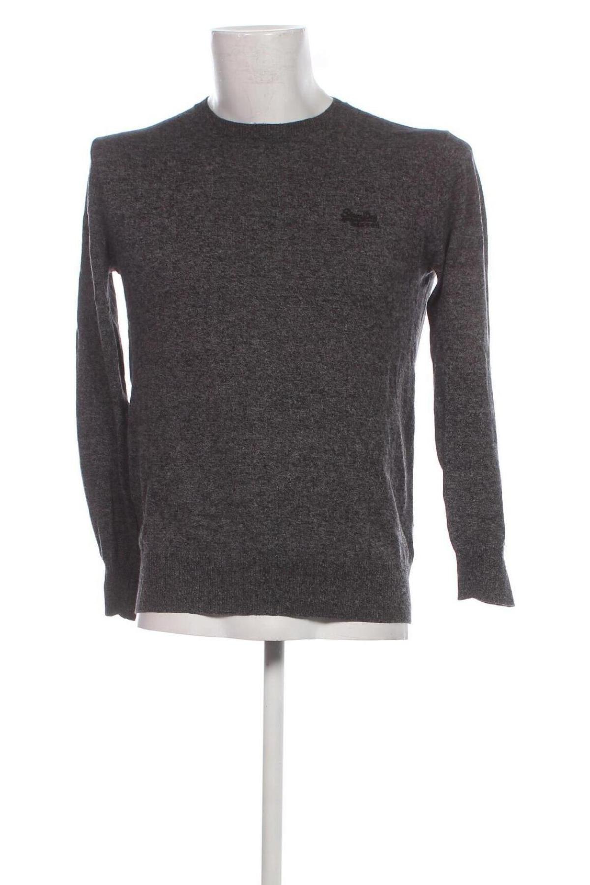 Ανδρικό πουλόβερ Superdry, Μέγεθος L, Χρώμα Γκρί, Τιμή 11,63 €