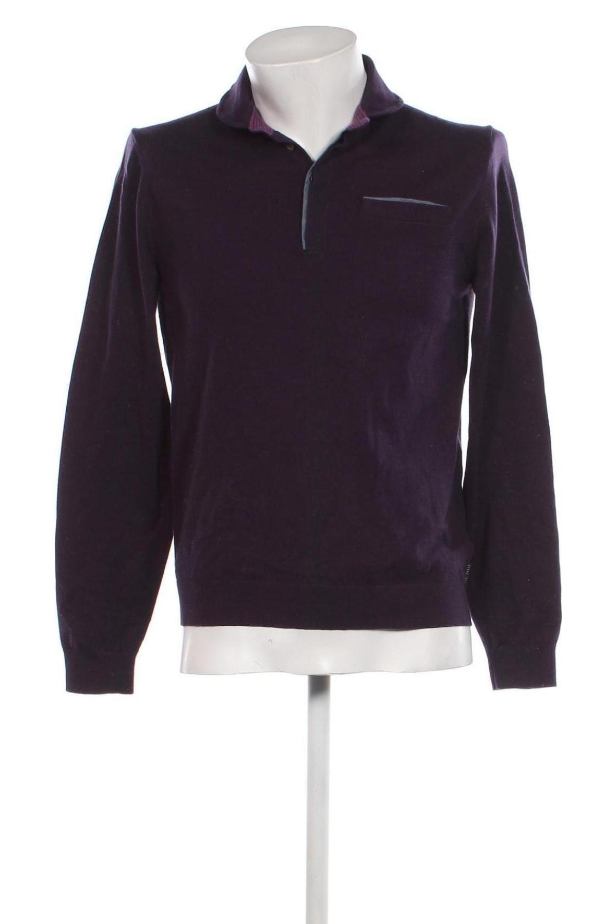 Herrenpullover Ted Baker, Größe S, Farbe Lila, Preis 43,73 €