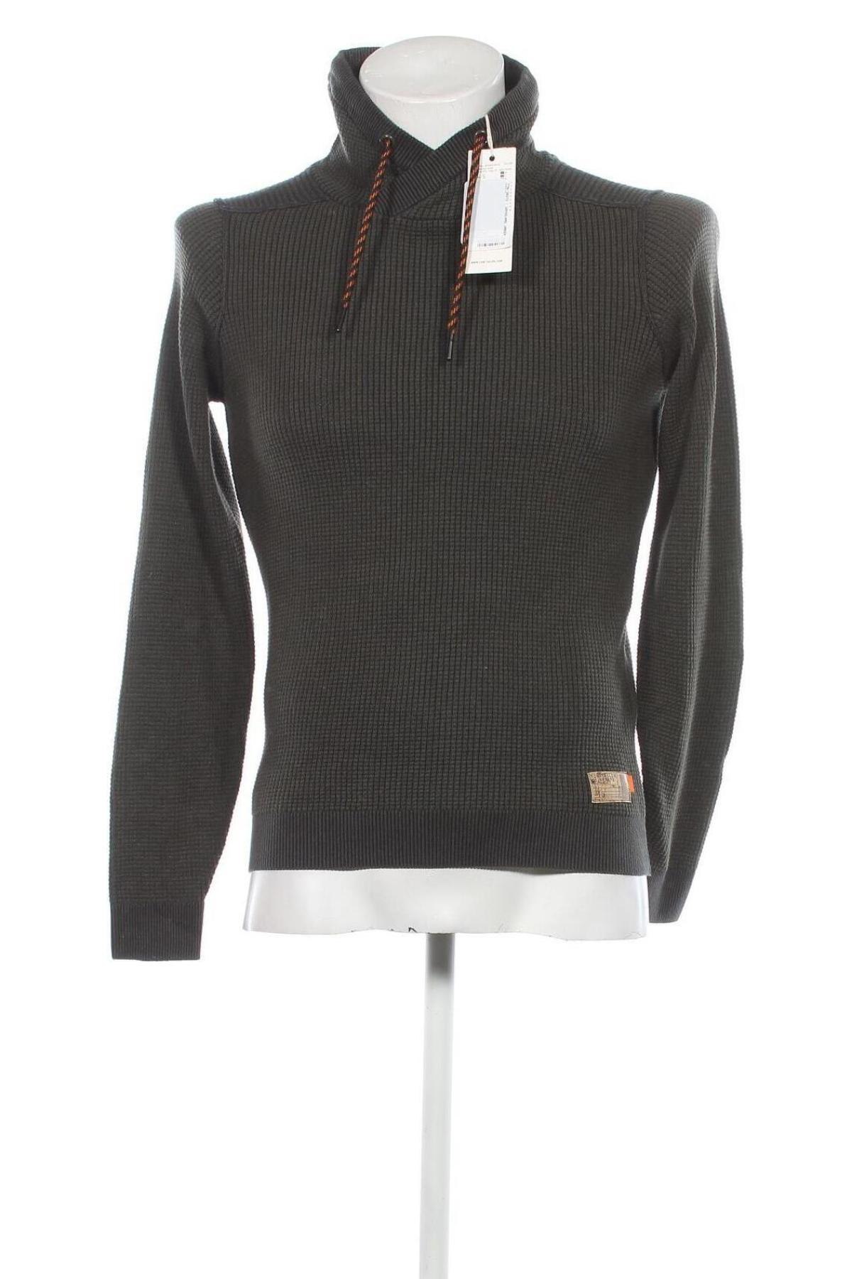 Ανδρικό πουλόβερ Tom Tailor, Μέγεθος S, Χρώμα Πράσινο, Τιμή 39,69 €