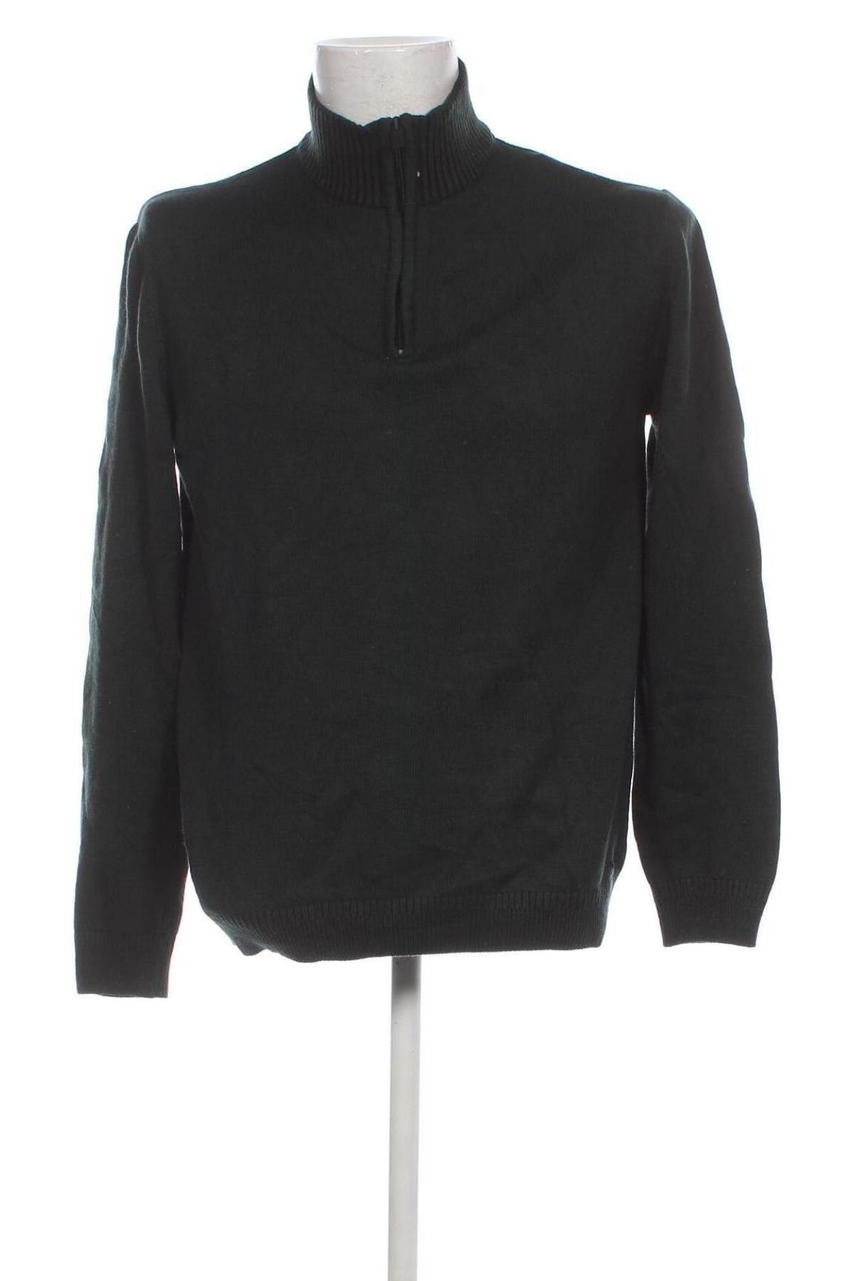 Ανδρικό πουλόβερ Tom Tailor, Μέγεθος XL, Χρώμα Πράσινο, Τιμή 15,88 €