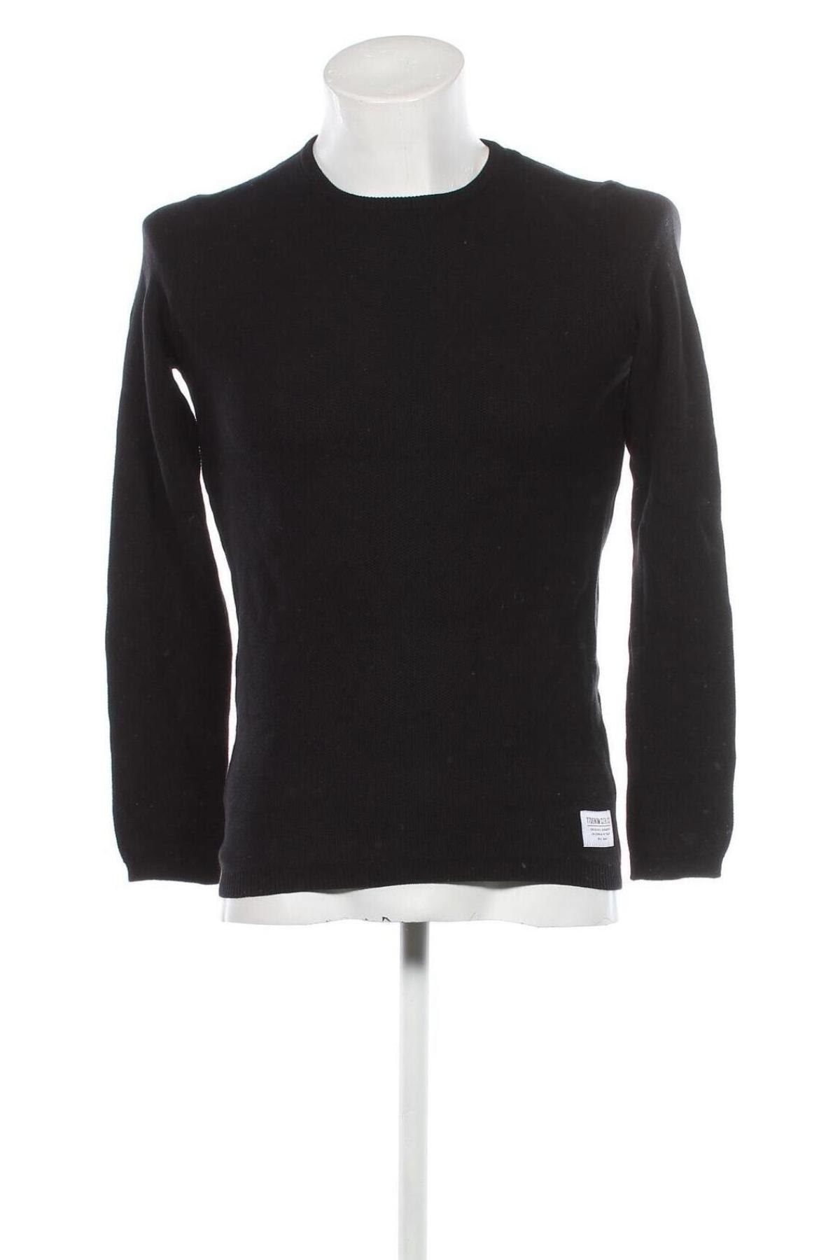 Мъжки пуловер Tom Tailor, Размер S, Цвят Черен, Цена 14,96 лв.