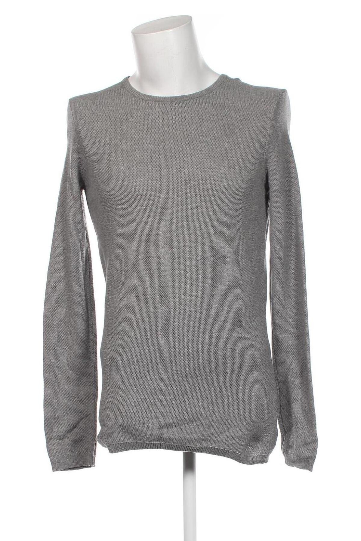 Мъжки пуловер Tom Tailor, Размер L, Цвят Сив, Цена 39,27 лв.