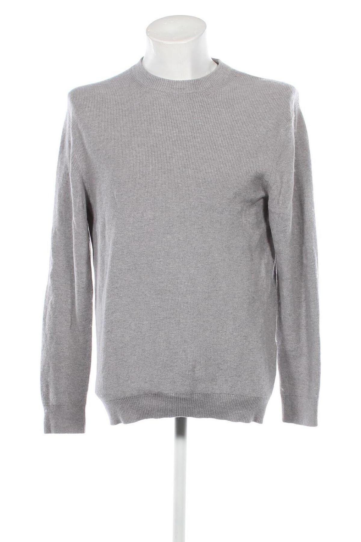 Ανδρικό πουλόβερ Tom Tailor, Μέγεθος L, Χρώμα Γκρί, Τιμή 10,32 €