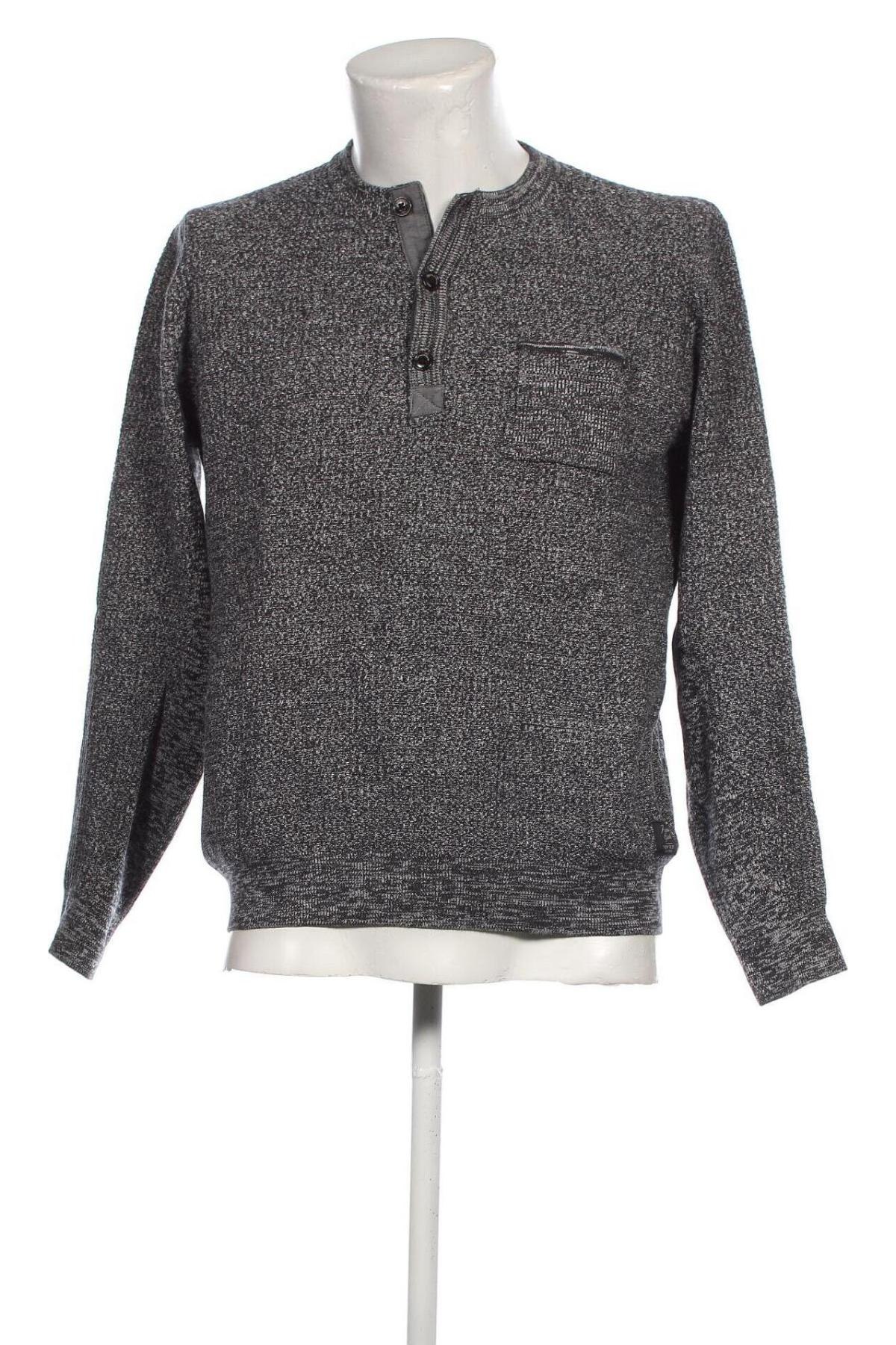 Мъжки пуловер Tom Tailor, Размер L, Цвят Сив, Цена 18,36 лв.