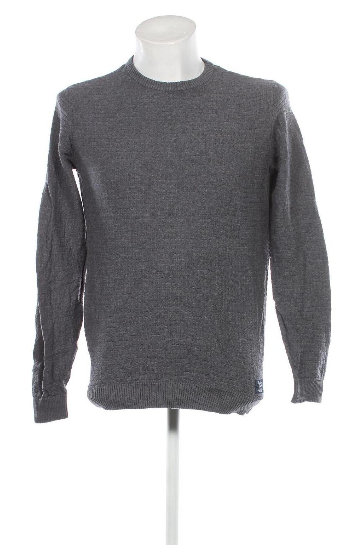 Мъжки пуловер Tom Tailor, Размер L, Цвят Сив, Цена 17,34 лв.