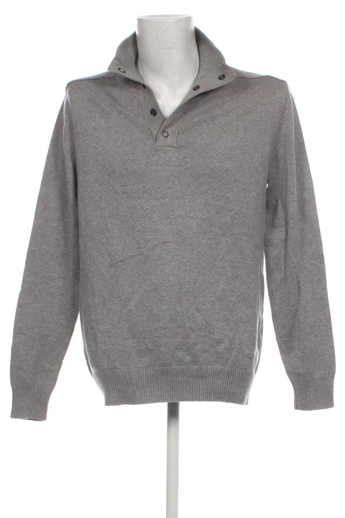 Herrenpullover Tom Tailor, Größe XL, Farbe Grau, Preis € 8,28