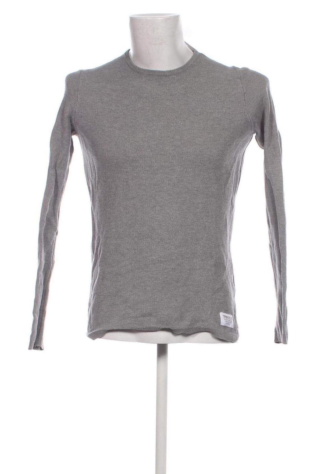 Herrenpullover Tom Tailor, Größe M, Farbe Grau, Preis 7,81 €