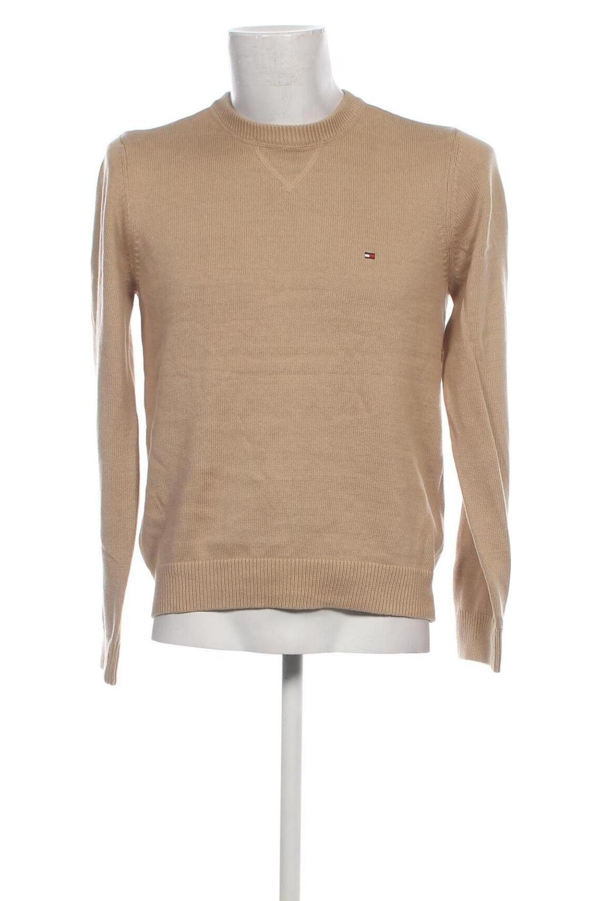 Ανδρικό πουλόβερ Tommy Hilfiger, Μέγεθος M, Χρώμα  Μπέζ, Τιμή 59,38 €