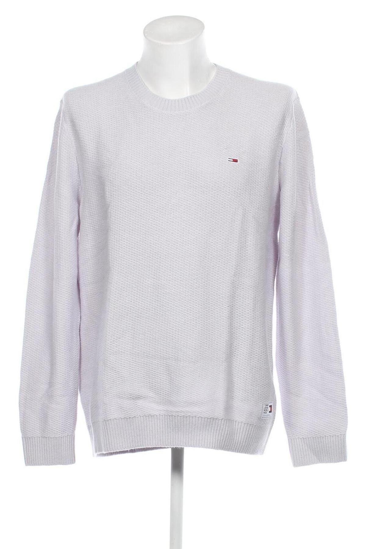 Ανδρικό πουλόβερ Tommy Jeans, Μέγεθος XXL, Χρώμα Εκρού, Τιμή 47,32 €