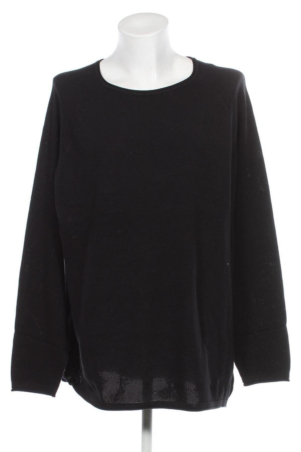 Ανδρικό πουλόβερ Urban Classics, Μέγεθος 4XL, Χρώμα Μαύρο, Τιμή 10,32 €