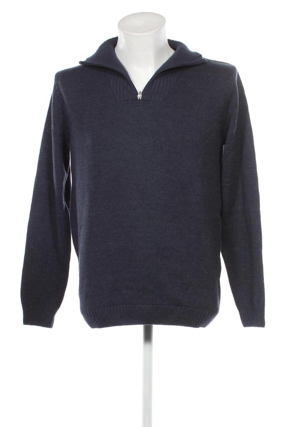 Мъжки пуловер Watson's, Размер M, Цвят Син, Цена 17,34 лв.