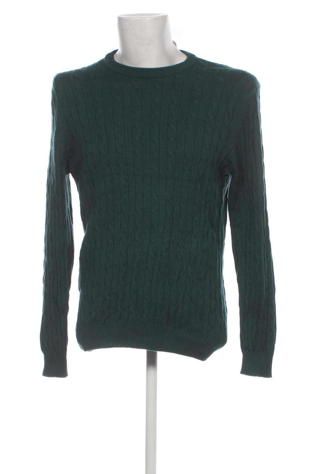 Ανδρικό πουλόβερ Watson's, Μέγεθος M, Χρώμα Πράσινο, Τιμή 5,68 €
