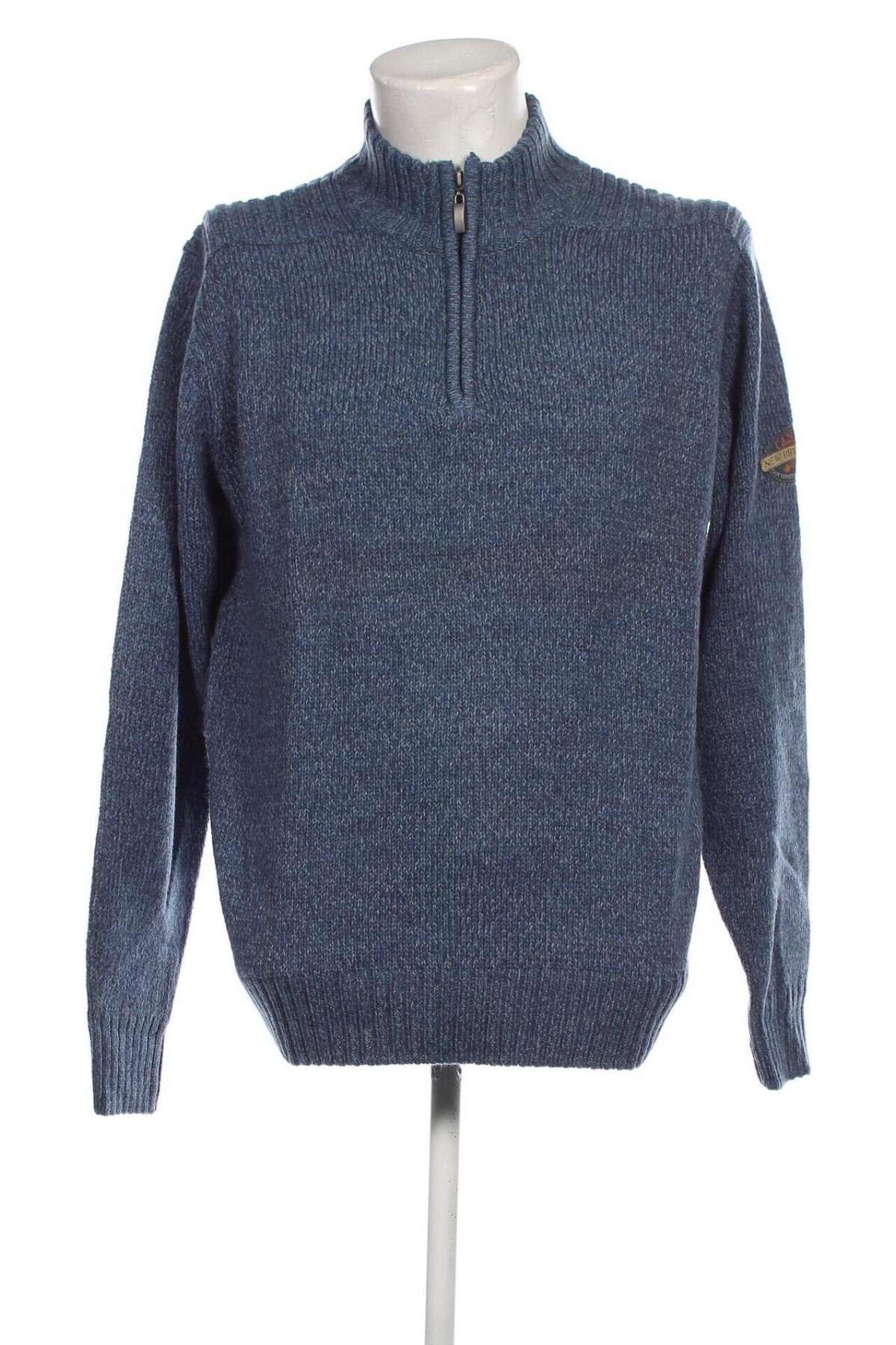 Ανδρικό πουλόβερ Watson's, Μέγεθος M, Χρώμα Μπλέ, Τιμή 10,73 €