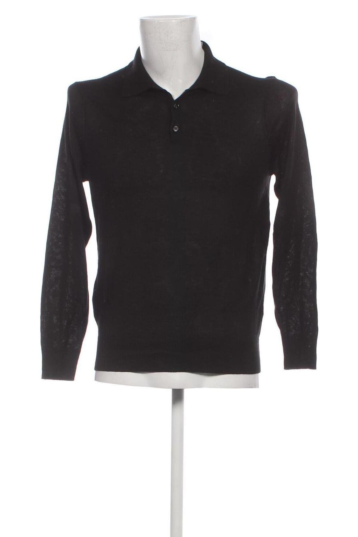 Ανδρικό πουλόβερ Zara, Μέγεθος M, Χρώμα Μαύρο, Τιμή 10,69 €