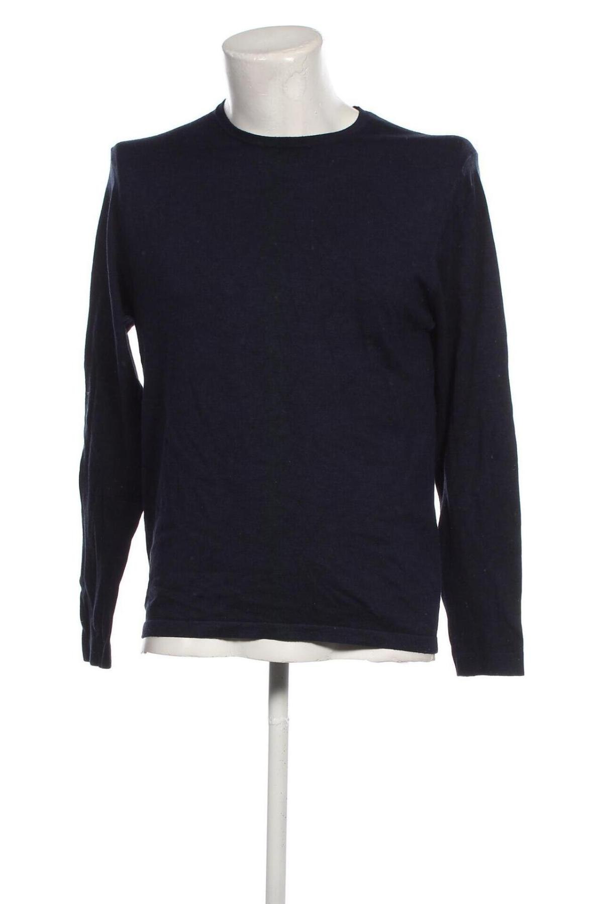 Ανδρικό πουλόβερ Zara Man, Μέγεθος L, Χρώμα Μπλέ, Τιμή 8,31 €