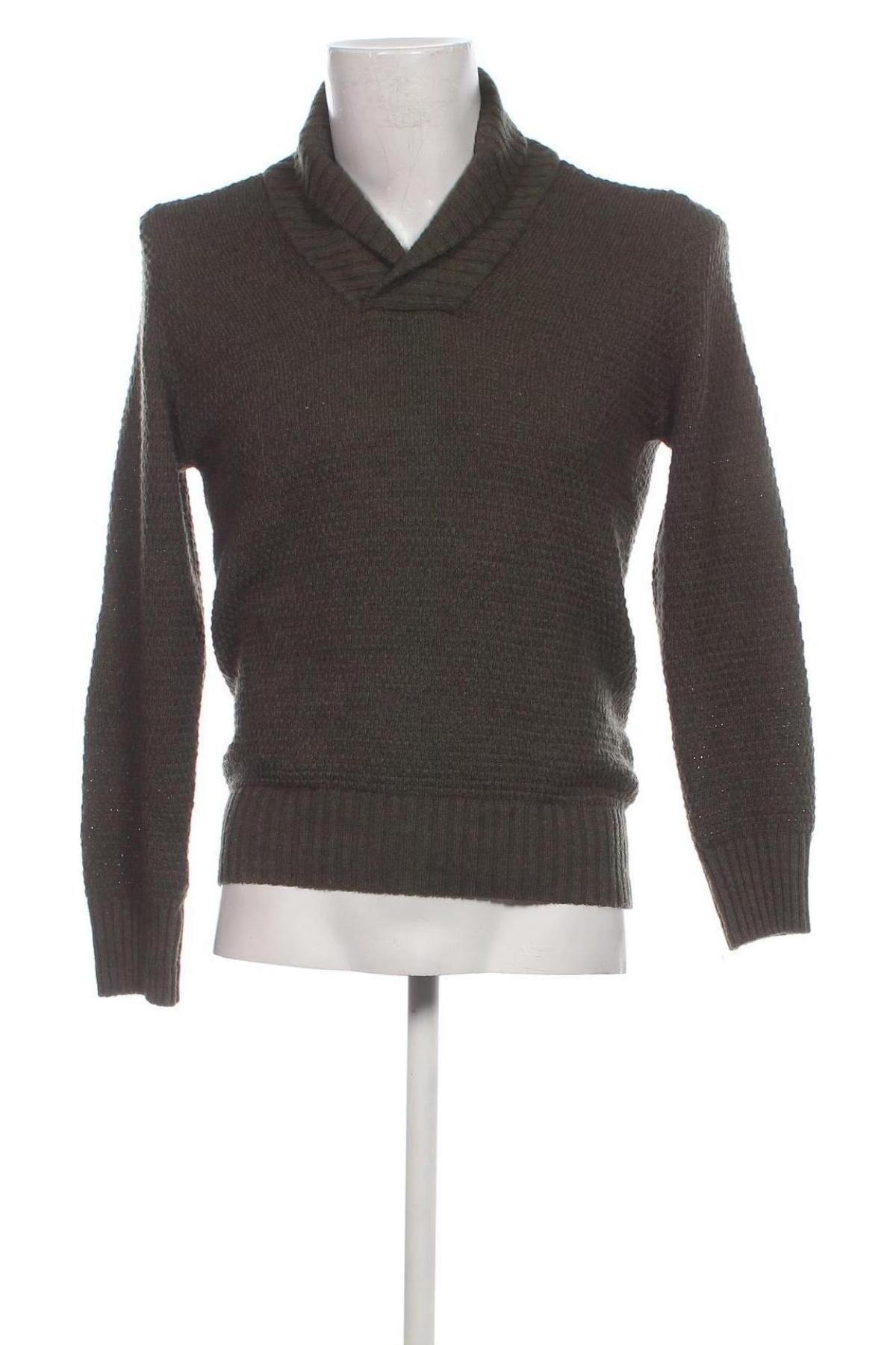Ανδρικό πουλόβερ Zara Man, Μέγεθος M, Χρώμα Πράσινο, Τιμή 4,16 €