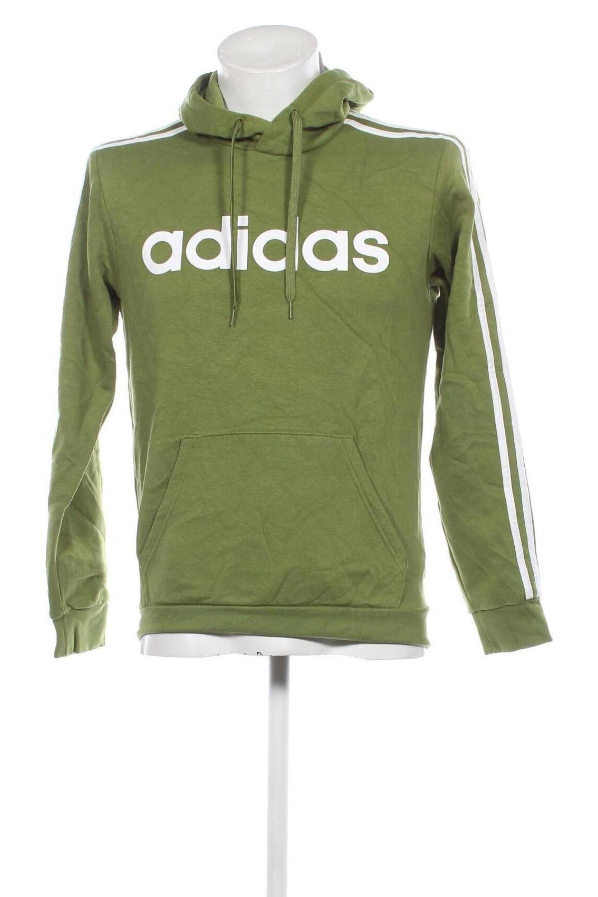 Hanorac de bărbați Adidas, Mărime S, Culoare Verde, Preț 153,78 Lei