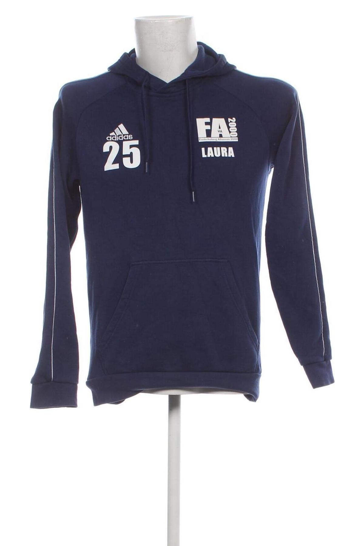 Herren Sweatshirt Adidas, Größe M, Farbe Blau, Preis € 30,62