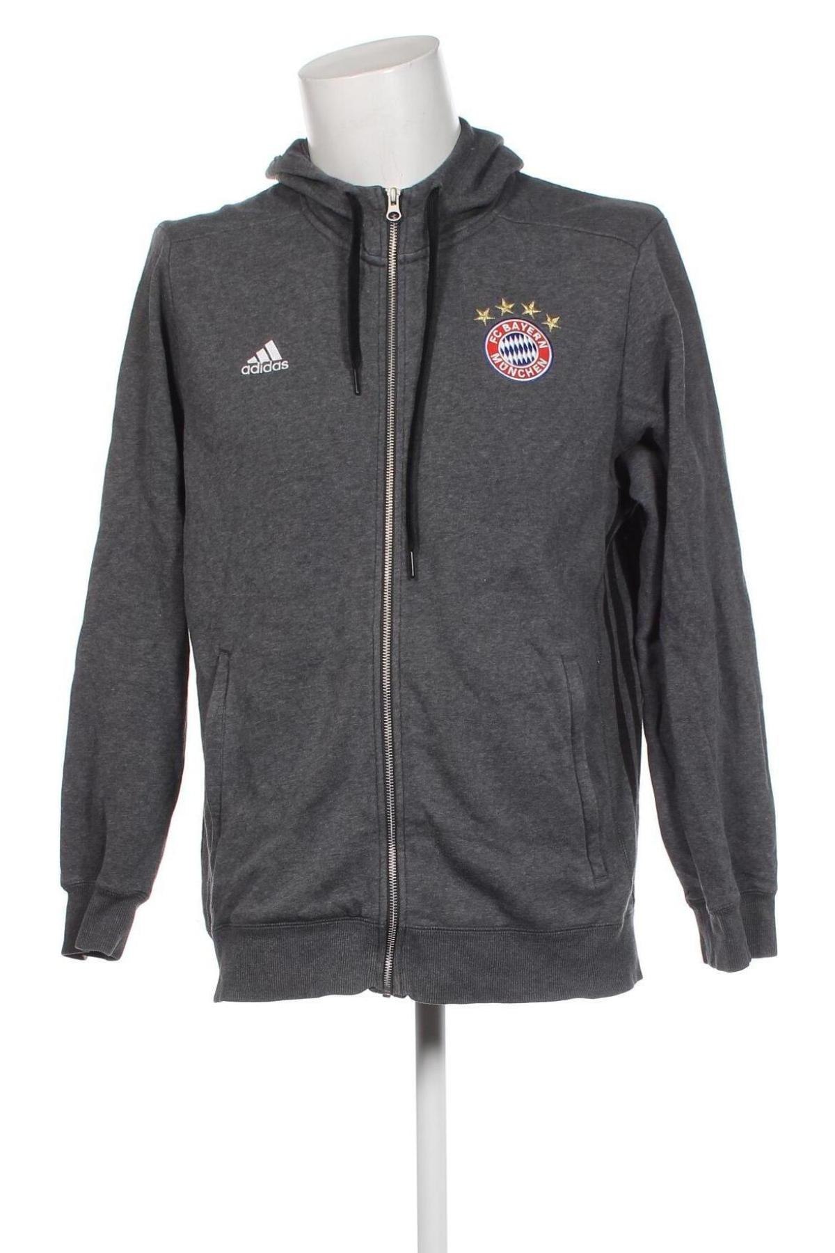 Herren Sweatshirt Adidas, Größe L, Farbe Grau, Preis 38,27 €