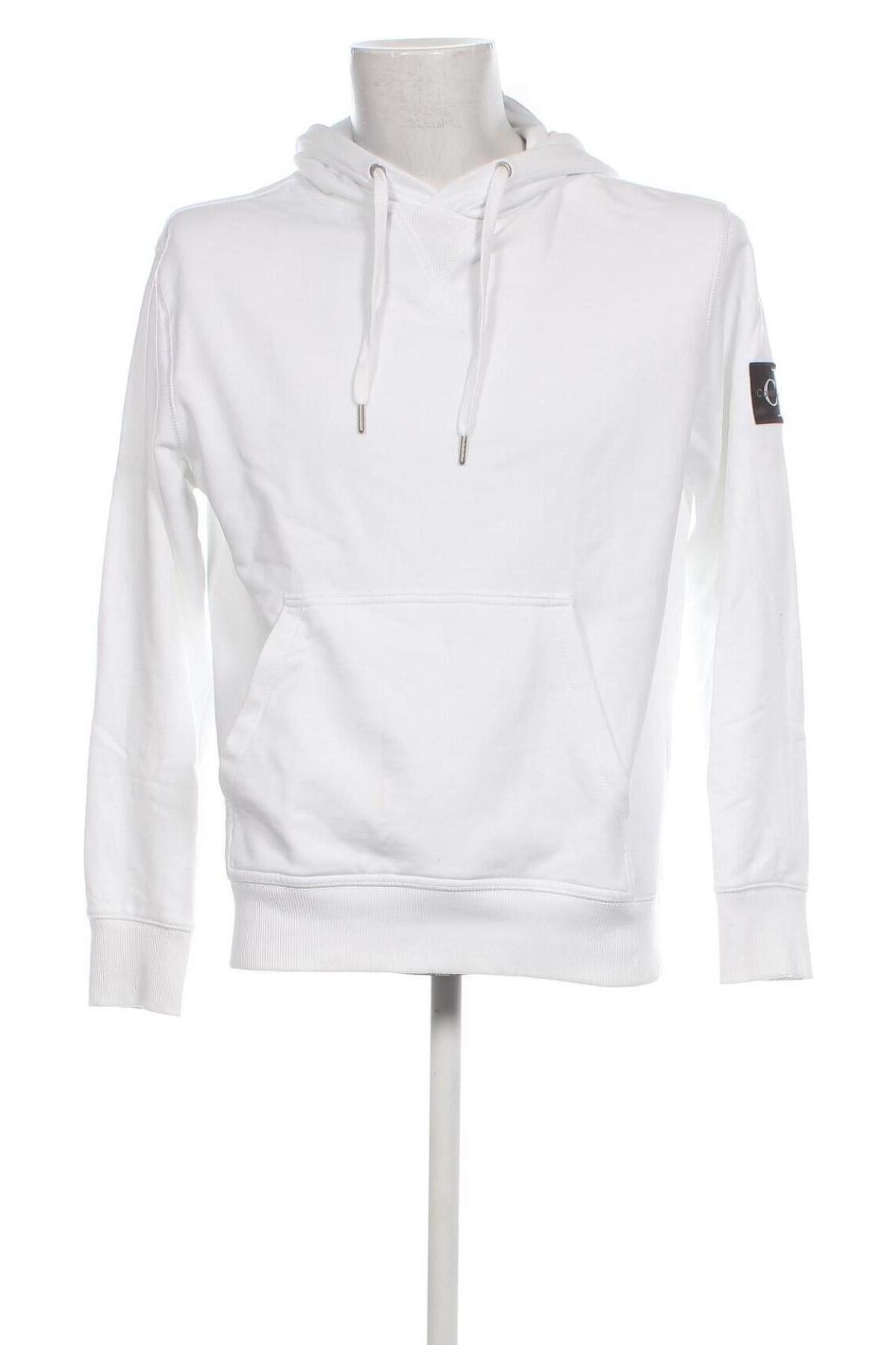 Herren Sweatshirt Calvin Klein, Größe L, Farbe Weiß, Preis € 79,79
