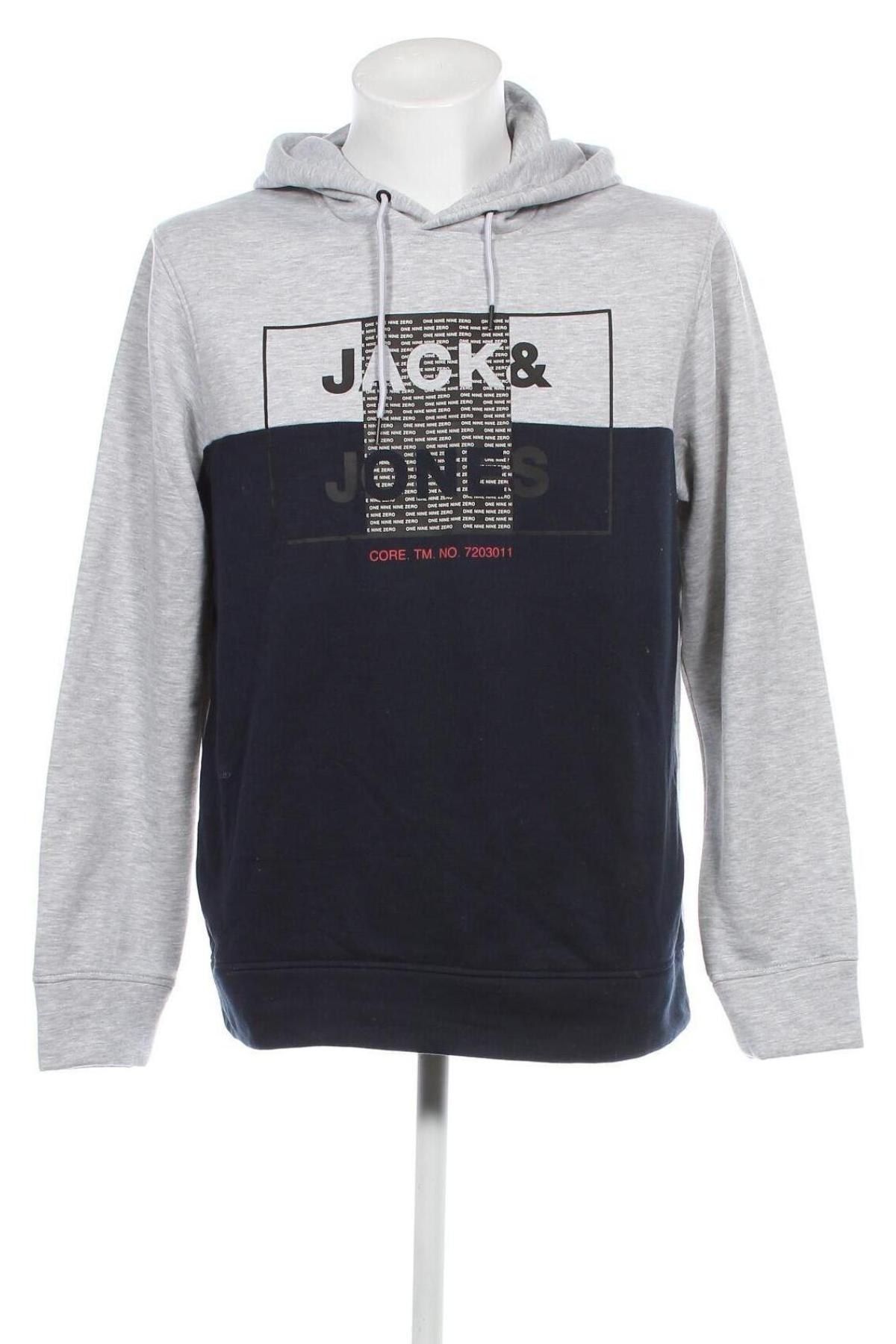 Ανδρικό φούτερ Core By Jack & Jones, Μέγεθος XL, Χρώμα Πολύχρωμο, Τιμή 16,70 €