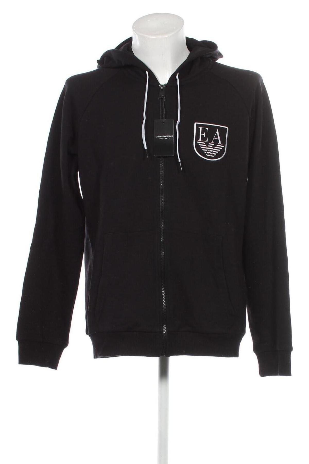 Herren Sweatshirt Emporio Armani Underwear, Größe XL, Farbe Schwarz, Preis 112,14 €