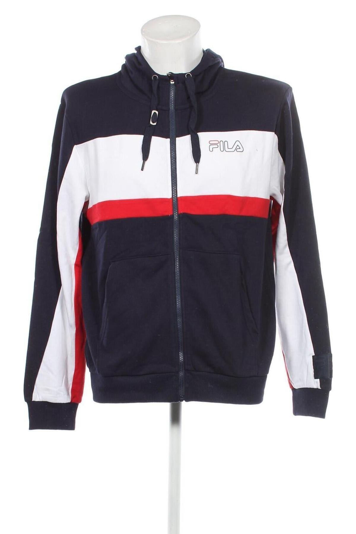 Herren Sweatshirt FILA, Größe M, Farbe Blau, Preis 28,76 €