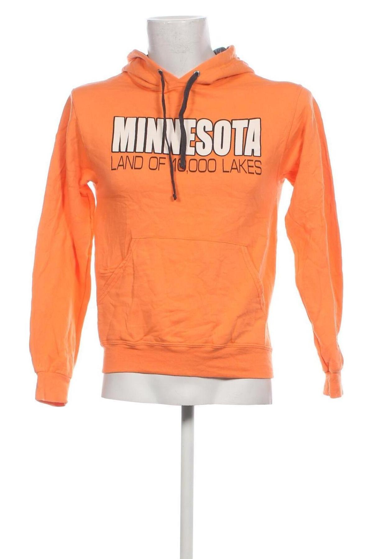 Herren Sweatshirt Fruit Of The Loom, Größe S, Farbe Orange, Preis € 8,07