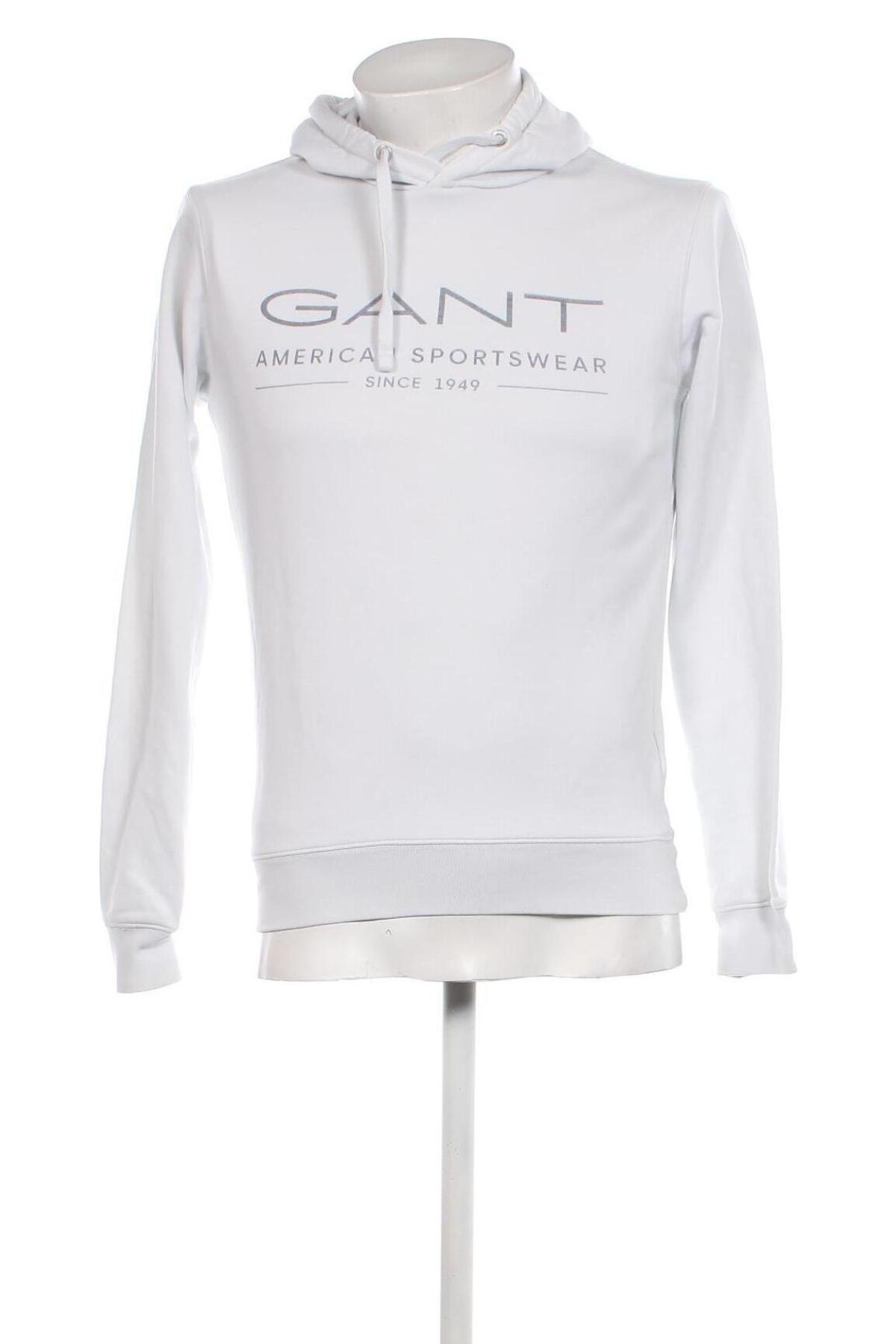 Ανδρικό φούτερ Gant, Μέγεθος S, Χρώμα Λευκό, Τιμή 28,00 €