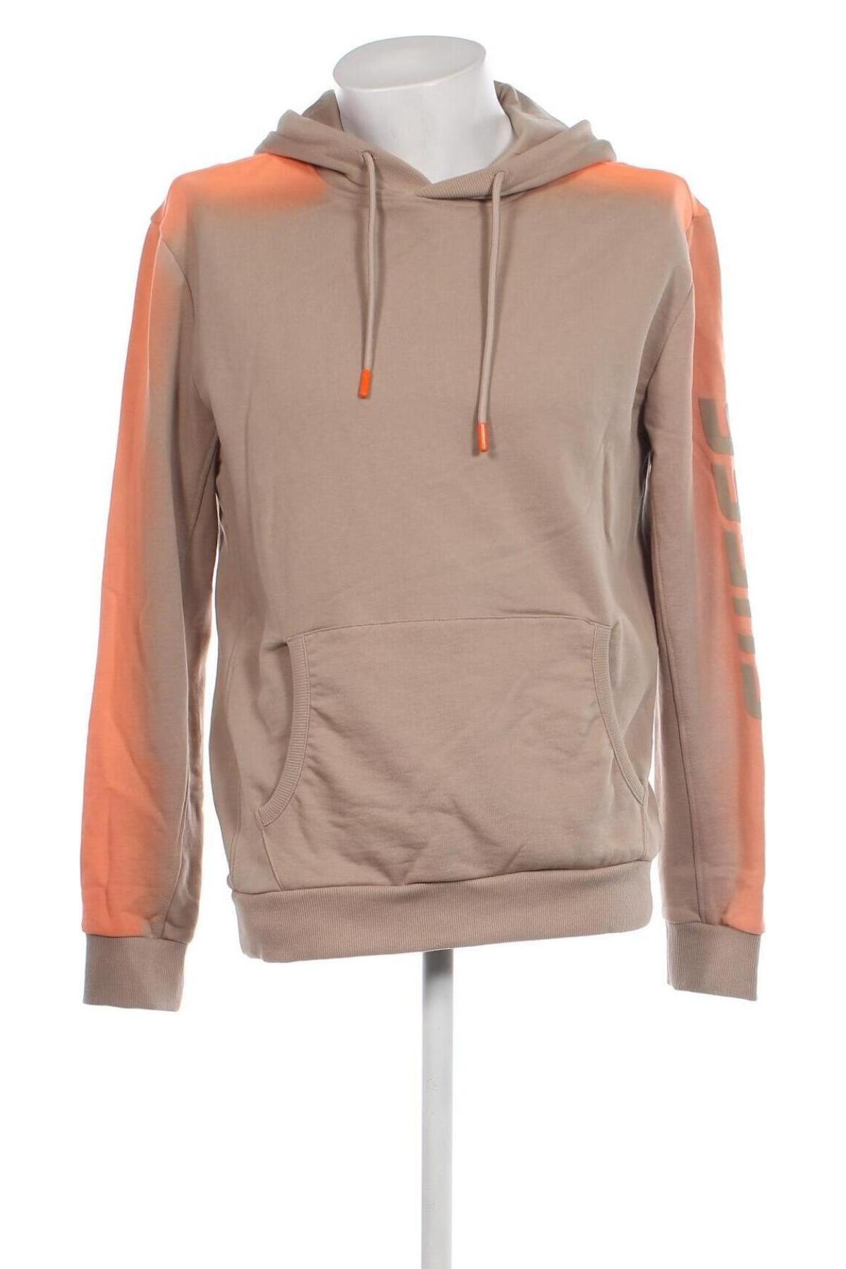 Herren Sweatshirt Guess, Größe M, Farbe Beige, Preis 60,31 €