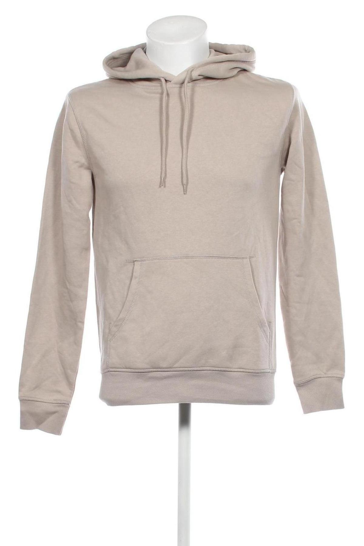 Herren Sweatshirt H&M Divided, Größe S, Farbe Beige, Preis 9,08 €