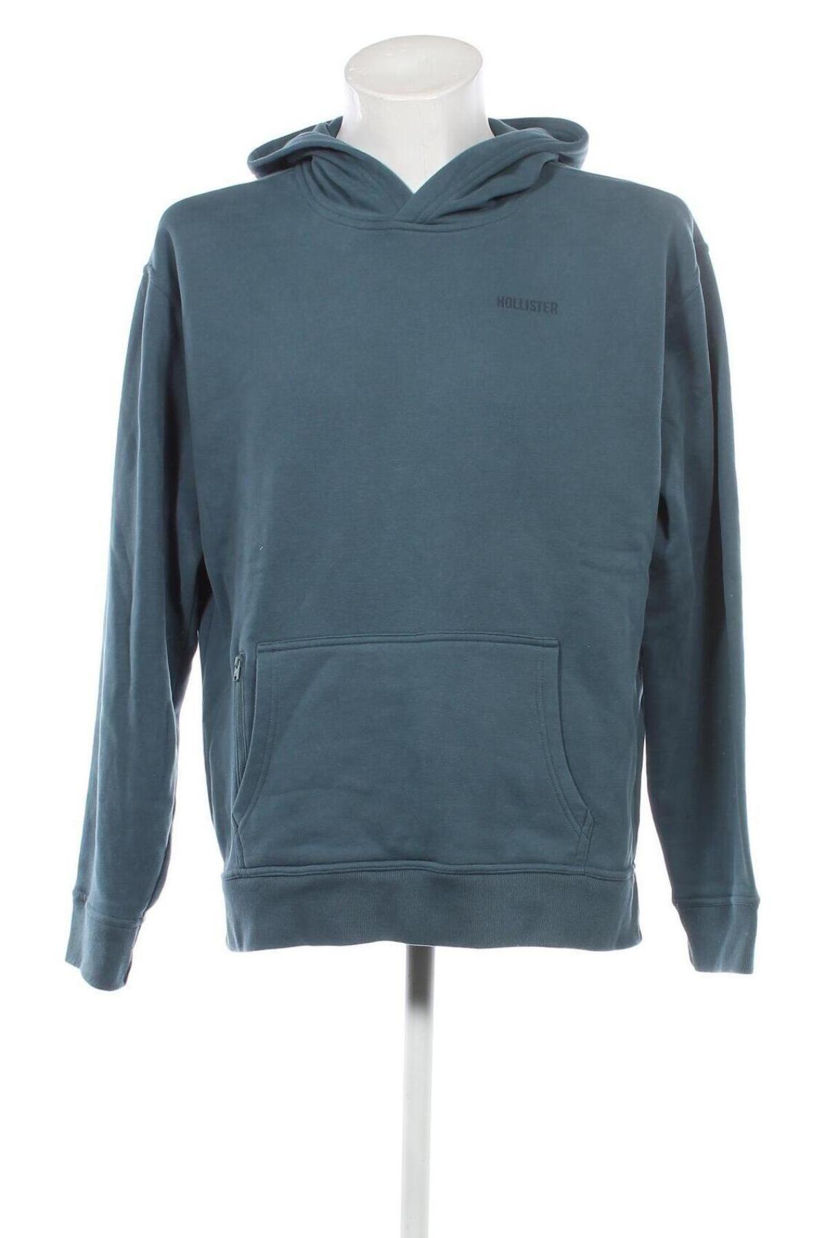 Herren Sweatshirt Hollister, Größe L, Farbe Blau, Preis 21,57 €